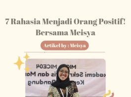 7 Rahasia Menjadi Orang Positif! Bersama Meisya