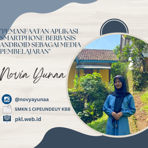novia yuna pemanfaatan