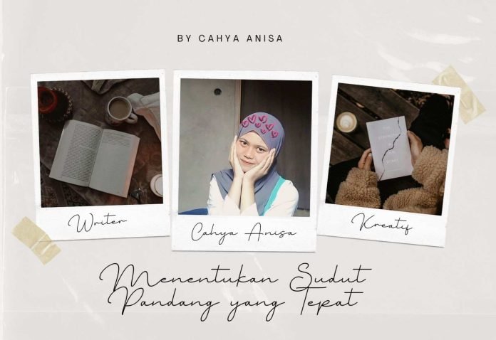 Cara menentukan sudut pandang cahya